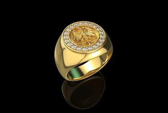 gold n670 Schmuck ring Silber diamond engagement Mode-ring genial Hochzeit Juwel Ohrring Mode-Schönheit - Armband Saphir diamant weiß Diamant-ring sterling bangle Ringe 3d print model - Mito3D