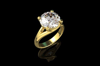 gold n671 Schmuck Silber ring diamond engagement Hochzeit Diamant-ring Mode-ring gold-ring genial weiß sterling gem Juwel Saphir ruby diamant Ringe 3d print model - Mito3D
