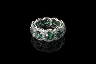 ouro n706 jóias de prata anel diamante o engajamento jóia da forma brilhantes sterling platina casamento gem diamant ruby brillant safira anéis 3d print model - Mito3D
