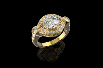 oro n777 argento anello diamante gioielli matrimonio disco di platino diamanti d'oro moda brillante la sterlina gemma fidanzamento gioiello e bellezza ruby diamant anelli 3d print model - Mito3D
