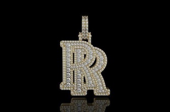 or n898 bijoux diamant Rouleaux Royce pendentif argent brillant mode beauté bijou boucle d'oreille bracelet bague Collier engagement gemme mariage 3d print model - Mito3D