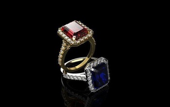 Gold n908 Schmuck Juwel Platin Luxus brillant Diamant Ring Silber Engagement Mode Schönheit Saphir Sterling Rubin Antiquität Ohrring vintag 3d print model - Mito3D