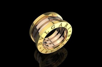 oro n915 joyería joya plata bvlgari compromiso enganchar bague diseño original Moda anillo Boda belleza canalla libra esterlina anillos preparar 3d print model - Mito3D