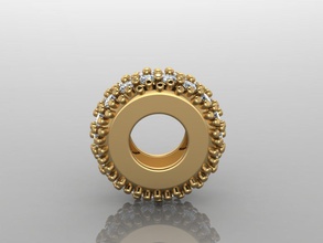 altın serme elmas cazibesi takı çekicilik tasarım 3d model Özet Gümüş pave stonesetting lüks teknoloji mücevher gem diğer 3d print model - Mito3D