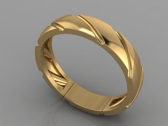 Gold Ring acessorios Mode 3d Matrix Schmuck Designer Golddesigner JewelleryDesigner Juwel Nashorn einfach Verschmelzung ohren Modell einstellen Ringe 3D print model - Mito3D