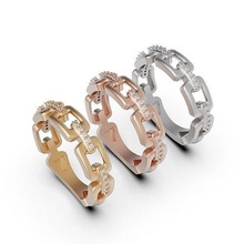 Gold Ring Goldring Schmuck Sterling druckbar Juwel Silber Hochzeit brillant Diamant cad Engagement Design Ringe 3d print model - Mito3D