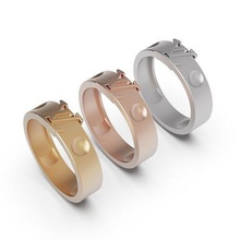 gold ring jewelry silver printable jewel jewellery wedding engagement diamond sterling cad tanazmohamadi beglamorous1 rings 3d print model - Mito3D