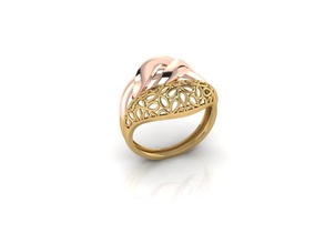 bague en or 001 bijoux de mariage l'engagement gem joyau imprimable d'argent diamant anneau mode brillant fiançailles beauté la livre sterling solitaire l'habillement le saphir shining les anneaux 3d print model - Mito3D