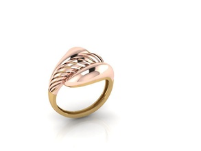 gold-ring 011 Schmuck gold ring engagement Hochzeit Juwel bedruckbar ist gem Diamant-ring genial Silber Mode-Schönheit sterling diamant brillant vintag Saphir Liebe engagem Ringe 3d print model - Mito3D