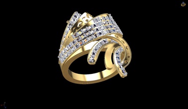 or bague 103 bijoux gemme imprimable brillant argent diamant mode beauté engagement saphir boucle d'oreille vêtements bracelet bijou mariage goujat engagem anneaux 3d print model - Mito3D