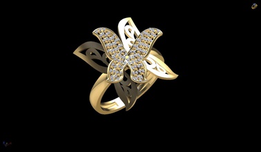 193 altın yüzük takı yazdırılabilir Gümüş engagem elmas mücevher nişan düğün cad sterling moda güzellik yüzüğü Safir solitaire gergedan 3d print model - Mito3D