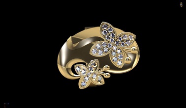203 altın yüzük takı yazdırılabilir Gümüş engagem gem mücevher elmas nişan düğün parlak cad sterling moda güzellik yüzüğü Safir ruby giyim 3d print model - Mito3D