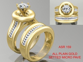 gold-ring 3d-Druck Modell Schmuck ring gold sterling bedruckbar ist Silber Juwel engagement Hochzeit Platin Diamant-ring Mode-Schönheit Mode-ring gem finger genial diamant Ringe brillant 3d print model - Mito3D