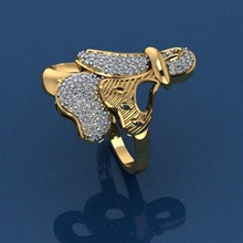gold ring-Druck 3d Modell 3d-Druck Schmuck Silber Hochzeit sterling bedruckbar ist Diamant-ring ring Juwel engagement Anhänger Mode-Schönheit Halskette drucken geschnitzt diamond cad engagem Ringe 3d print model - Mito3D