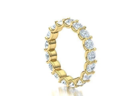 gold ring engmant jewel jewelry silver jewellery printable diamond wedding gem rings engagement fashion cad engagem platinum 3d print model - Mito3D
