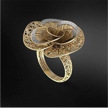 Gold Ring Damen 3d Datei Engagement Juwel druckbar Diamant Schmuck Mode Ringe Goldring Frauenring Hochzeitsring 3dprint 3d print model - Mito3D