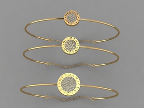 gold-Silber-Armband 3d-Druck-Modell Schmuck jewelr ring gold Mode-ring Silber - Armband bedruckbar ist Diamant-ring gem gold-ring Luxus design engagem Anhänger diamond Kunst Halskette cad Armbänder 3d print model - Mito3D