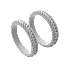 ouro alianças de casamento homens mulheres 3d modelo impressão jóias jóia anel prata diamante printable o engajamento gem brilhantes platina sterling da forma colar engagem bracelate anéis 3d print model - Mito3D