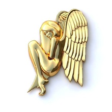 golden angel model jewelry other 3d printable fashion accessory prototyping character clothing 3d print model - Mito3D