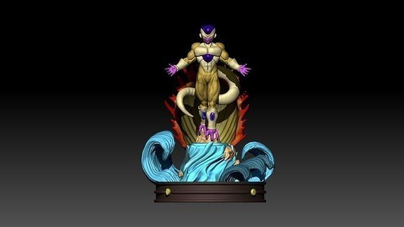 altın fiquezer ejder topu z ejderha dbz anime goku karakter manga sanat figürinler heykeller heykel saiyan süper dragonballsuper broly songoku frieza gohan 3d print model - Mito3D