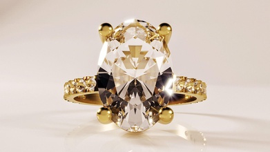 golden traditionelle ring Schmuck gold Platin Silber bedruckbar ist gem genial Diamant-ring sterling weiß Ohrring engagement Luxus scheint Saphir - Armband Bekleidung brillant diamant Ringe 3d print model - Mito3D