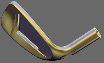 golf 3d impression conception sport Jeux jouets 3d print model - Mito3D