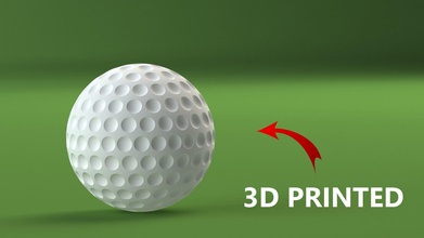 golfe bola jogador concorrência esporte campeão liga 3d impressão imprimível jogos brinquedos acessórios 3d print model - Mito3D