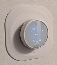 google nestthermostat trim nest thermostat house accessories 3d print model - Mito3D