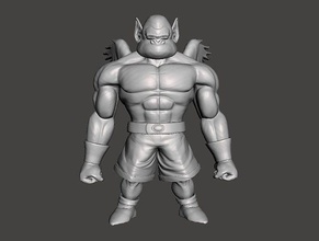 gorilla mondo combattente drago palla 3d modello sfera dbz dbgt giochi giocattoli 3d print model - Mito3D