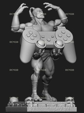 goro mortale kombat telecomando gioco cellulare titolare supporto combattimento snes stazione xbox nerd geek giochi giocattoli accessori 3d print model - Mito3D