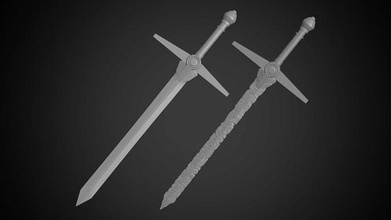 gorr spada thor amore tuono arma meraviglia mcu loki Giochi giocattoli 3d print model - Mito3D