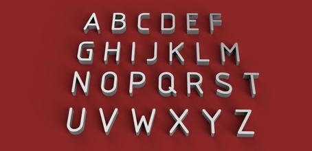rukh font büyük harfler 3d dosya stl küçük hobi-diy metin yazı tipi mektuplar alfabe <url> 3dmodel stlfile mektup sembol işaret dil tipleri araçlar kelimeler dekorasyon yazın 3dletters 3dletter 3dprinting hobi diy diğer 3d print model - Mito3D