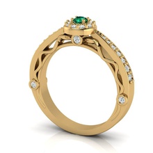 graduación anillo medicamento diamante joya joyería anillos 3d print model - Mito3D