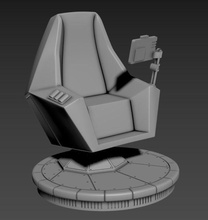 büyük amiral gergin komut sandalye 3d yazdır stl ysalamir adam yıldız savaşları klon kertenkele yabancı imparatorluklar güç seninle sith genel yaratık sürüngen evcil hayvan oyunlar oyuncaklar komando koltuğu hobi kendin yap mekanik parçalar 3d print model - Mito3D