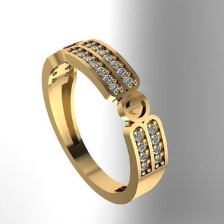 great gemstone wedding ring jewelry platinum precious gold gem printable diamond brilliant fashion engagement beauty silver rings 3d print model - Mito3D