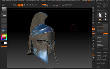greek helmet-3d print model art helmet knight shield protection spatan sparta warrior crusader helm amored armor armour sculptures 3d print model - Mito3D