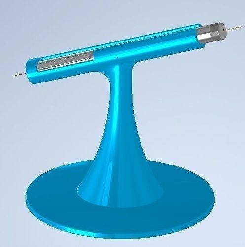 yeşil lazer destek ayakta durmak Işaretçi Kulp 3d Yazdır model hobi kendin yap otomotiv 3D print model - Mito3D