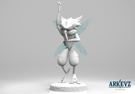 greninja Pokemon grinja xyz cenere anime Giochi giocattoli arte sculture 3d print model - Mito3D
