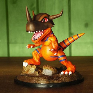 greymon Digimon jogos brinquedos videogame escultura taiced personagem arte esculturas anime jonadvargas 3d print model - Mito3D
