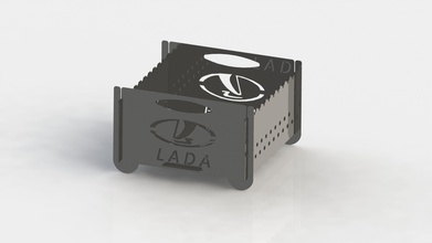 grill lada logo 300x300 laser schnitt unternehmen technologie tragbar schneiden illustration metall camping feuer treffen hobby diy hand werkzeuge 3d print model - Mito3D