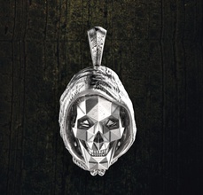 grim reaper skull jewelry skullring ring silver gold 3dprinting jewelry3d jewellery frank wilder frankwilder hiphop dope nigga rapper rap music pendants 3d print model - Mito3D
