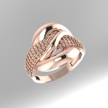 grisogono anello gioielli degrisogono uniquering fashionring matrimonio di fidanzamento art 18k 14k womenring anelli 3d print model - Mito3D