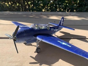 grumman avenger tbd - scale model assembly kit airplane airport scalemodel assemblykit 3dprinting wwii hobby diy 3d print model - Mito3D