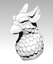 gryphone griffin statue bust head art bird griffon fly rome stanford bronze silver printable cnc jewel pendant eagle windstone male chick sculptures 3d print model - Mito3D