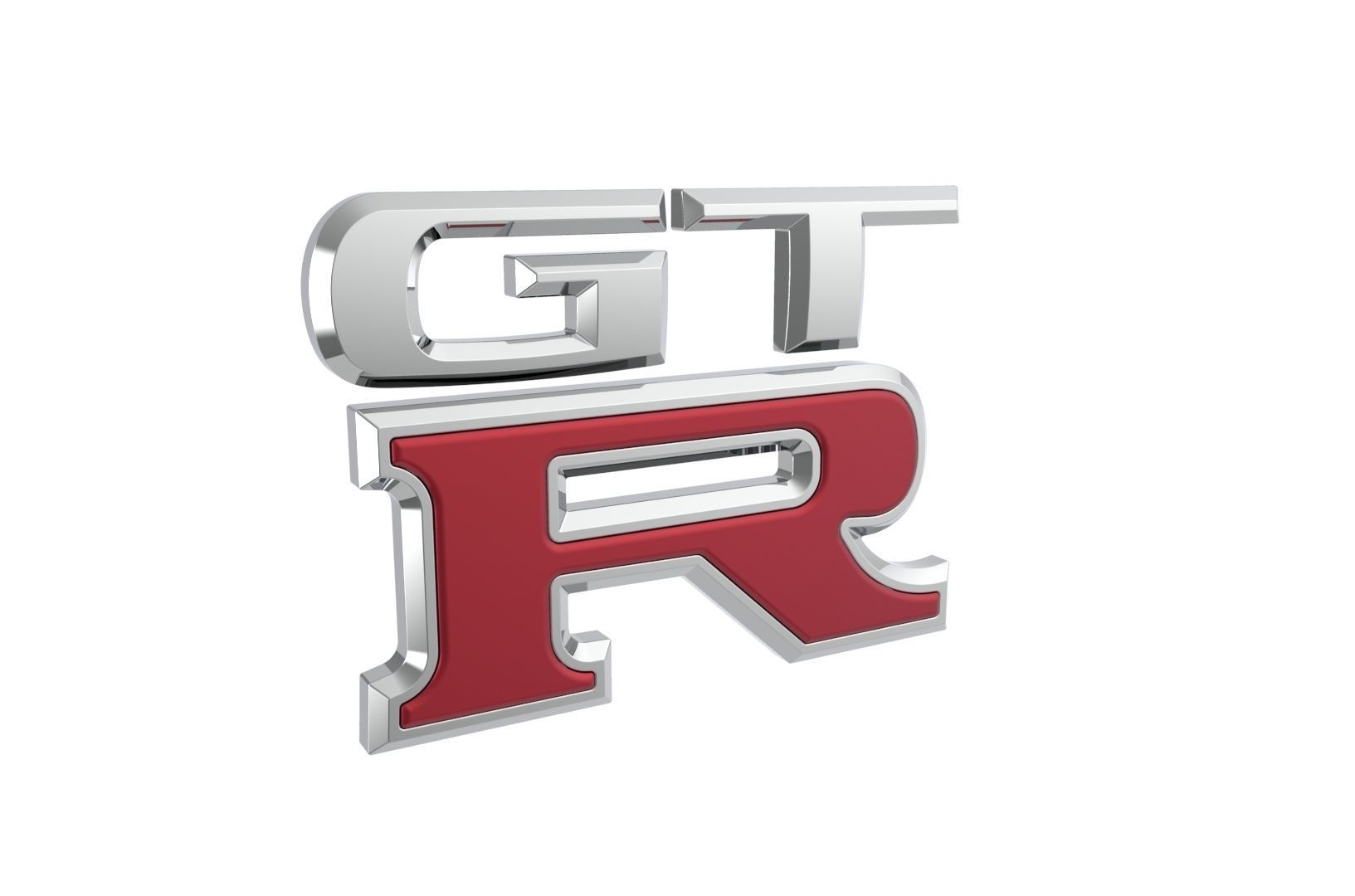 gt r logo emblema gtr horizonte nissan coche vehiculo automotor carreras nismo japón rb26 pasatiempo bricolaje diy 3D print model - Mito3D