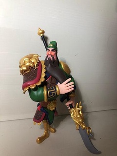 guan yu rise royaumes augmenter sculptures Animé personnage art arts animation chinois figurines 3d print model - Mito3D