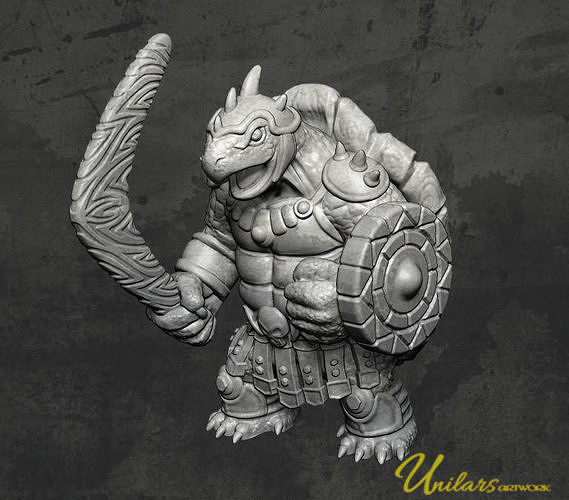 guardian turtle art boardgame dragon statue 3dprinting toy actionfigure sculptures 3D print model - Mito3D