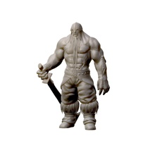 guardian valhalla monster character fantasy beast statue knight body games toys board viking vielus 3d print model - Mito3D