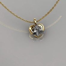 gucci pingente joalheria luxo elegante anel gema ouro prata casamento diamante brinco pulseira colares rinoceronte acessório beleza moda projeto cafajeste jóia pingentes 3d print model - Mito3D