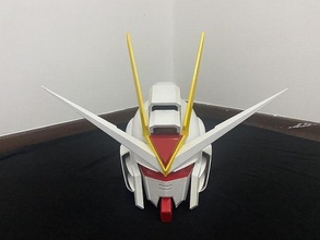 Gundam Kopf stl Datei Samen Streik Freiheit Samenbestimmung Spiele Spielzeuge Spiel Zubehör 3d print model - Mito3D